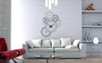 stickers mecanisme horloge