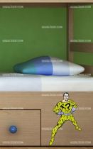 Stickers ennemi de Batman