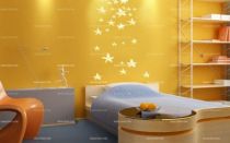 Stickers �toiles jaunes