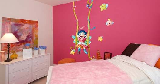 stickers f�e sur balan�oire