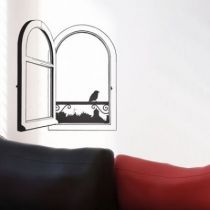 Stickers Fen�tre avec vue