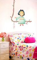 Stickers fille japonaise