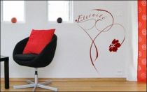 Le stickers fleur �ternit� pour d�corer l\'int�rieur