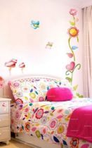 stickers fleur conte