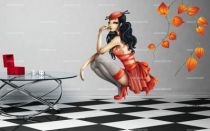 stickers miss darling fleurs