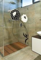 stickers salle de bain pare douche