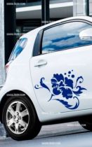 Stickers fleurs pour voiture