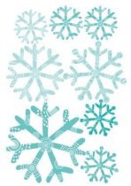 stickers flocons de neige