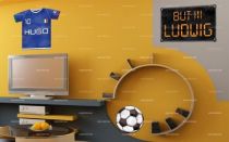 Stickers foot Italie