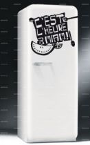 Stickers frigo c\'est l\'heure du Miam