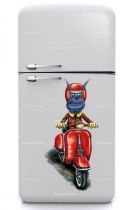 Stickers frigo illustration