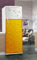 Stickers frigo jus gazeux.