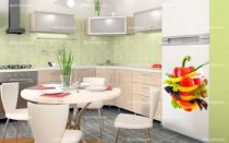 Stickers frigo millefeuille v�g�tarien