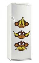 Stickers frigo singes