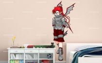 Stickers gar�on aux ailes