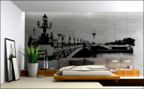 Le stickers g�ant pont parisien pour d�corer en grand format