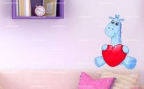 Stickers girafe gar�on