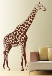 stickers girafe geant