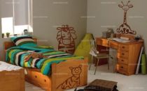 Stickers girafe pour chambre de b�b�