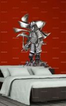 Stickers guerrier asiatique