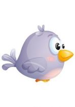 Stickers Happy Piou Piou.