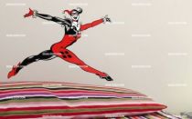 Stickers Harley Quinn saut