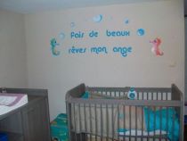 Stickers hippocampes et leurs bulles en vente chez Idzif.com