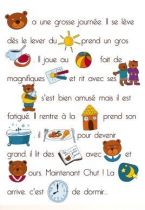 Stickers histoire de l'ourson