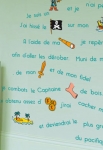 Stickers histoire de pirate pour d�corer un mur de chambre de gar�on