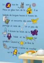 Stickers histoire du chat gris