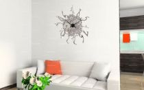 Stickers horloge steampunk