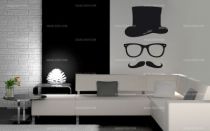 stickers moustache homme