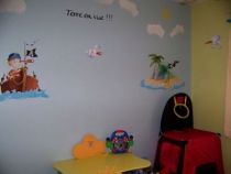 Stickers muraux enfants Ile au tr�sor