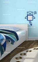 Stickers interrupteur robot