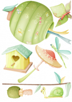 Stickers jardin secret vert pour d�corer une chambre d\'enfant ou cr�er une d�coration sur le th�me forestier avec des couleurs vertes pastels. Cette planche de 8 stickers apportera une touche de nature et permettra de cr�er un d�cor du sol au plafond : sticker nichoir jaune, sticker lampion vert ainsi que les stickers libellules, papillons, champignons et escargots.  Sticker imprim� sur du vinyle adh�sif et d�coup� � la forme. Gamme de stickers enfants Jardin secret, cr�ation Kmiep.