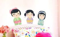Stickers Kokeshi