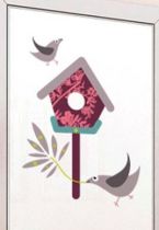 Stickers la maison des oiseaux.