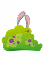 Stickers lapin blagueur