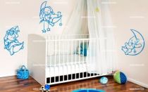 Stickers lapin endormi