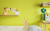 stickers lapin fermier