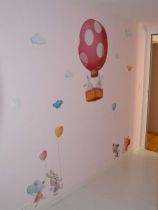 stickers lapin montgolfiere 3