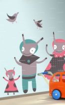 Stickers lapinette, la petite lapine.