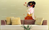 Stickers Le papillon de cuivre