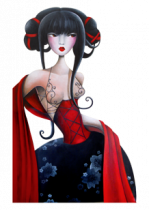 Stickers Les peignes noirs