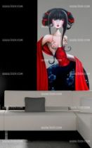 Stickers Les peignes noirs