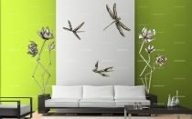 Stickers libellules steampunk