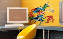 Stickers ligue des super-h�ros comics