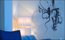 Le stickers love esprit pour d�corer l\'int�rieur