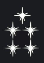 Stickers luminescent  �tincelles