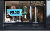 Stickers magasin soldes
